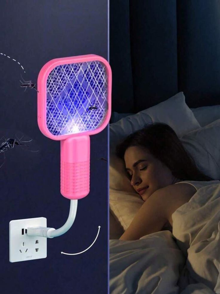 Mini USB Rechargeable Mosquito Racket