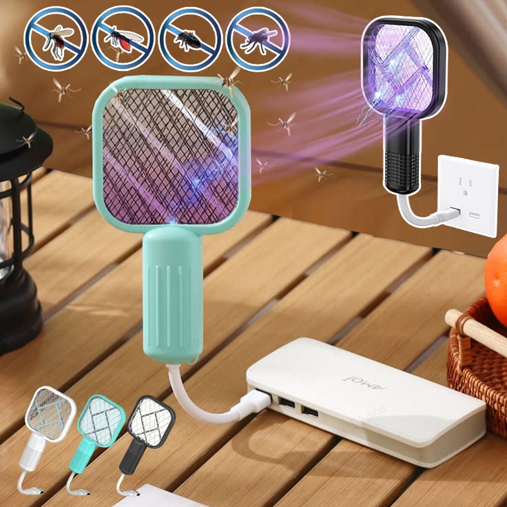 Mini USB Rechargeable Mosquito Racket